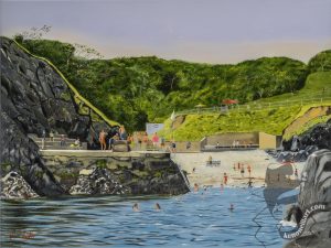 Swimmers View Newtown Cove