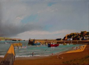 Boatstrand, Co Waterford. (Print)