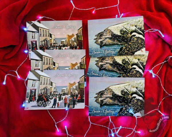 6  Luxury Tramore Christmas Card Set